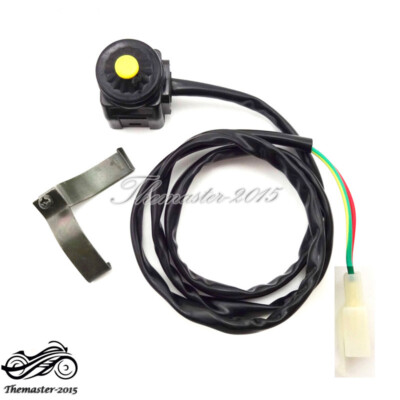 Button Ignition Starter Switch For YX SSR YCF Electric Start Pit Dirt Bike ATV