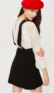 2 in 1 pinafore dress