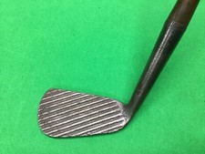 Hickory Wood Shaft Golf W.Gibson"Star" DEEP GROOVE MASHIE Model E Kinghorn HD170