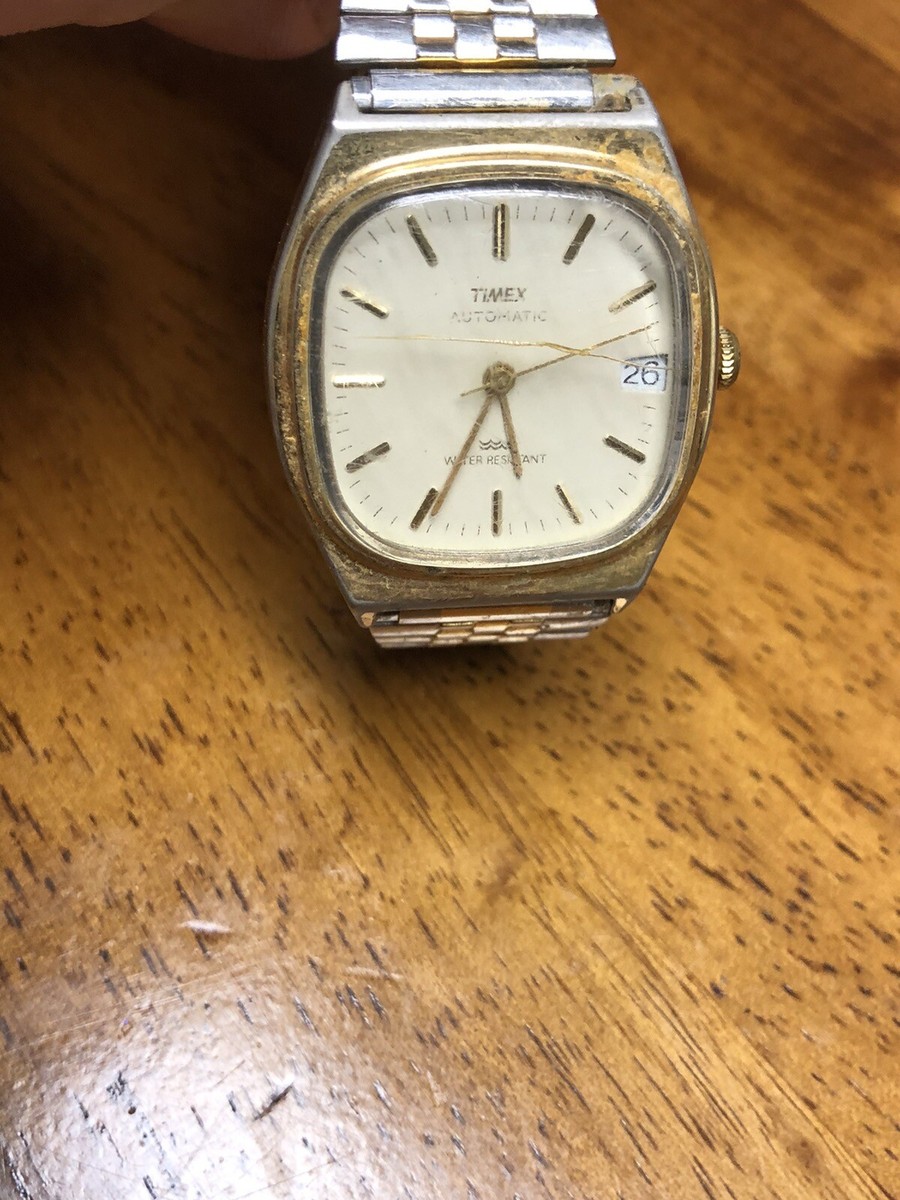 Vintage Timex Automatic Watch With Date T 82 | eBay