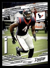 Zach Cunningham 2021 Panini Prestige #31 Houston Texans