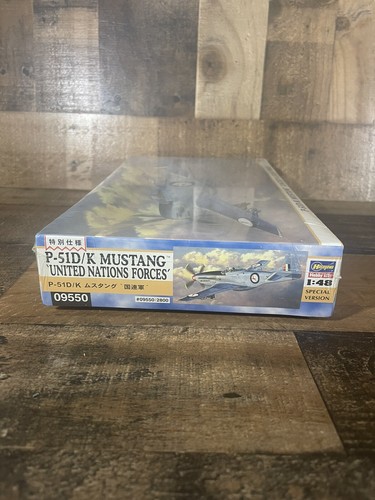 NUEVO SELLADO Hasegawa 1/48 P-51D/K Mustang Fuerzas de las Naciones Unidas Modelo Kit - Imagen 5 de 5