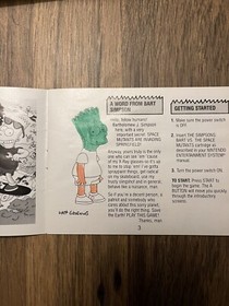 The Simpsons Bart VS The Space Mutants - Nintendo NES - Boxed & Complete PAL