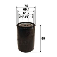 Valeo 586053 ÖLfilter FüR Abarth Alfa Romeo Autobianchi Fiat FSO Lancia