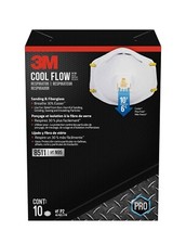 3M Cool Flow Respirator 10 Pack PRO