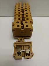 LOT OF (10) GUARANTEED GOOD! WEIDMULLER 800V TERMINAL BLOCKS SAK-16