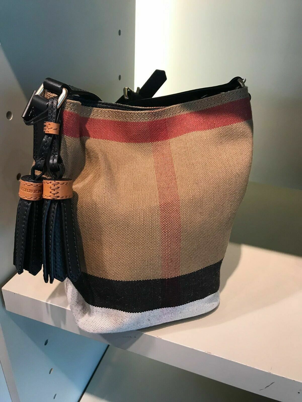 burberry medium ashby bucket tote