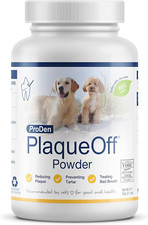Proden Plaqueoff Powder for Pets - Cat Dog Breath Freshener - Plaque Tartar