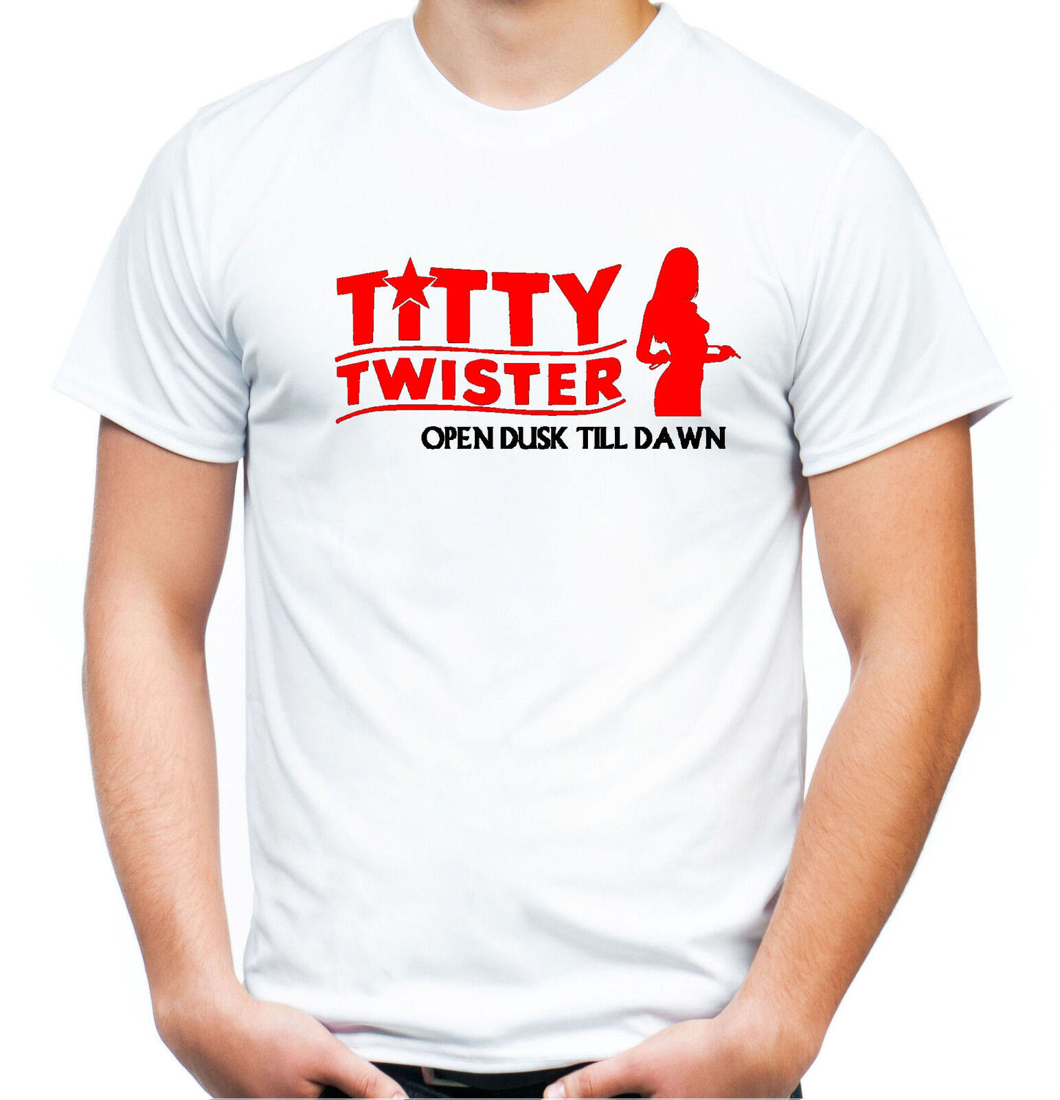 Maglietta Titty Twister from Dusk Till Dawn Blu XXXL