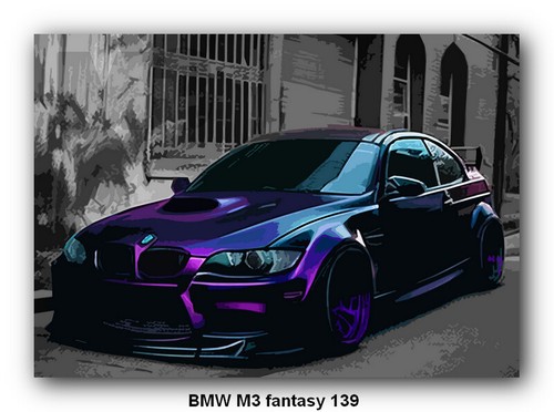 BMW M3 - 40 different CAR POSTER PRINT IMAGE A3 A4 or DIGITAL E30 E46 E36 E90 E9 - Picture 66 of 134