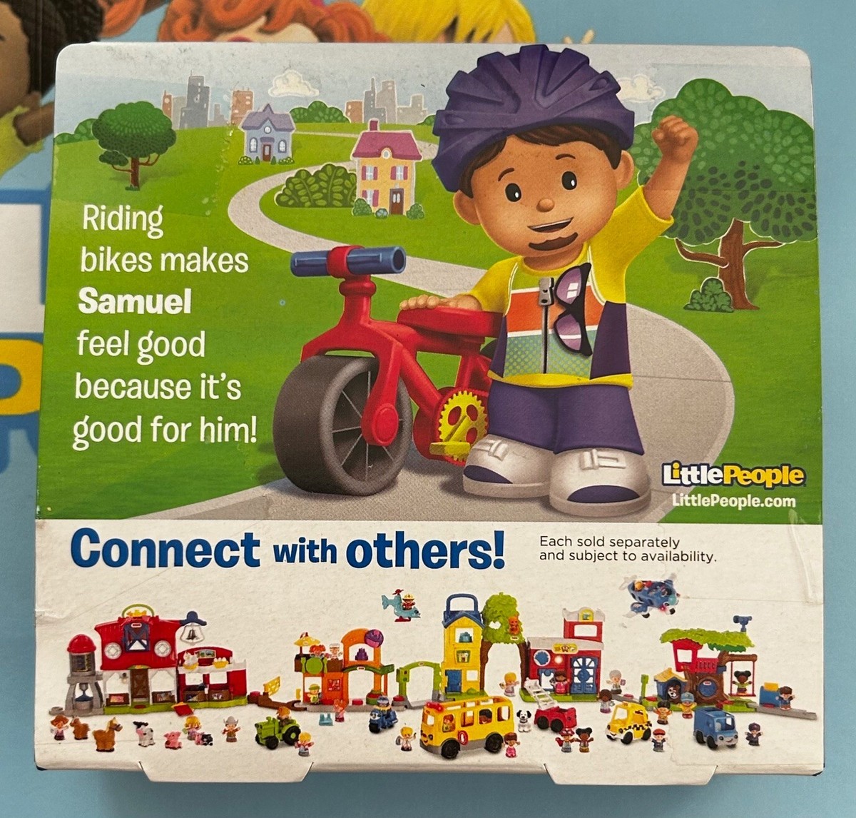 Fisher-Price Little People Pack CYCLIST SAMUEL BIKE (2017) FGX91