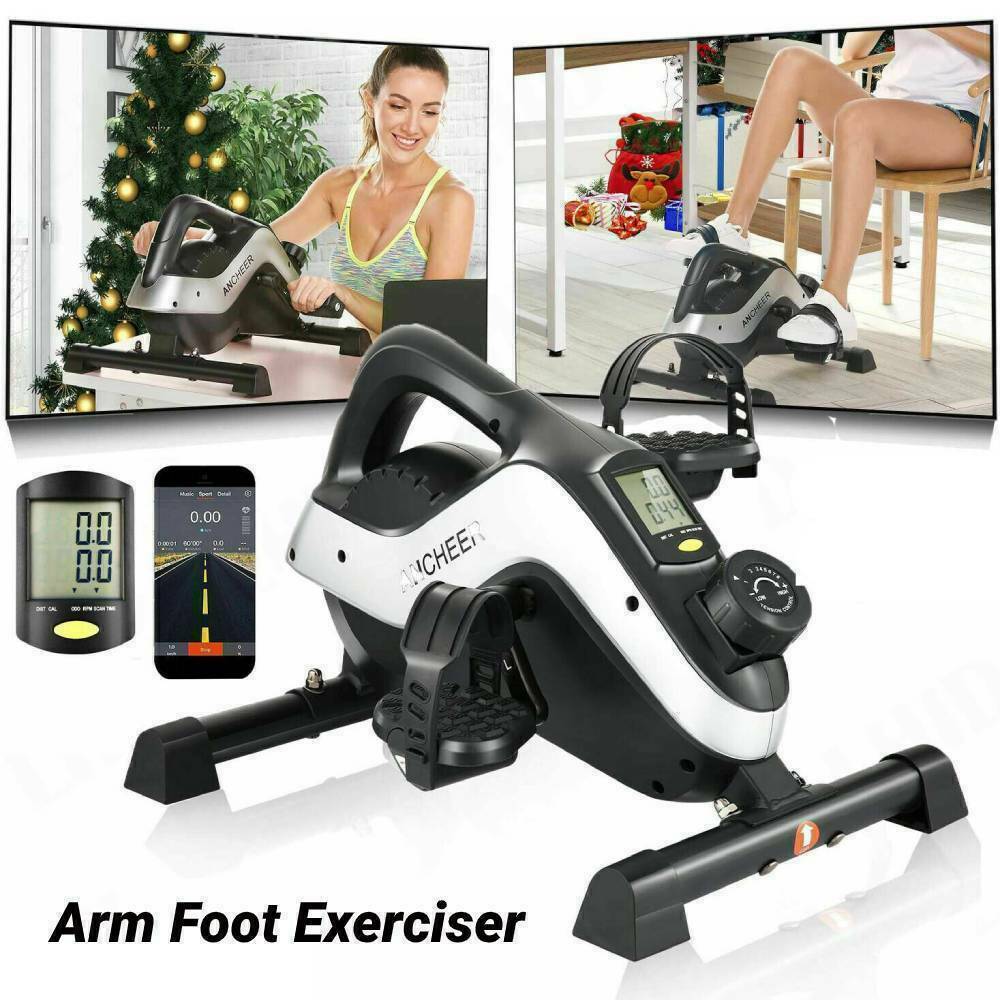 Mini Exercise Bike Arm Leg Resistance Cycle Pedal Exerciser Workout
