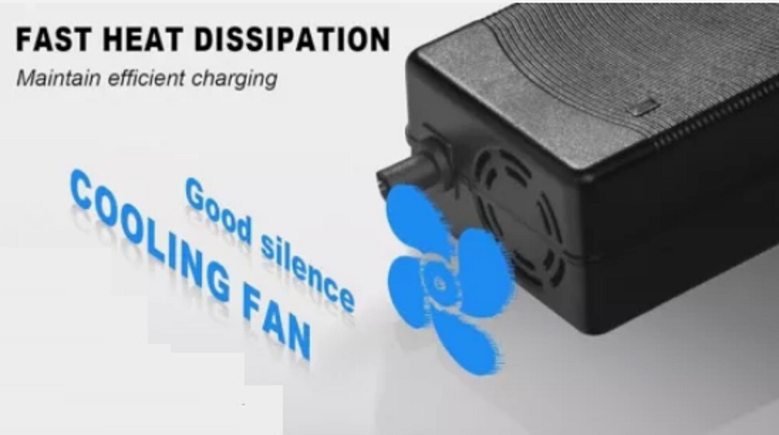 58.8V 2A Charger For Ausom DT2 Pro, SR1 Electric Scooter - EU