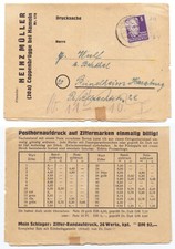 100462 - SBZ Mi.Nr. 213 - Briefmarken-Preisliste Heinz M&uuml;ller, Coppenbr&uuml;gge