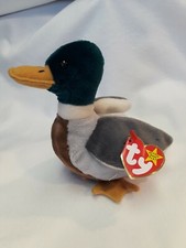 Ty Beanie Baby Jake the Drake born 4-16-97 New with tag error