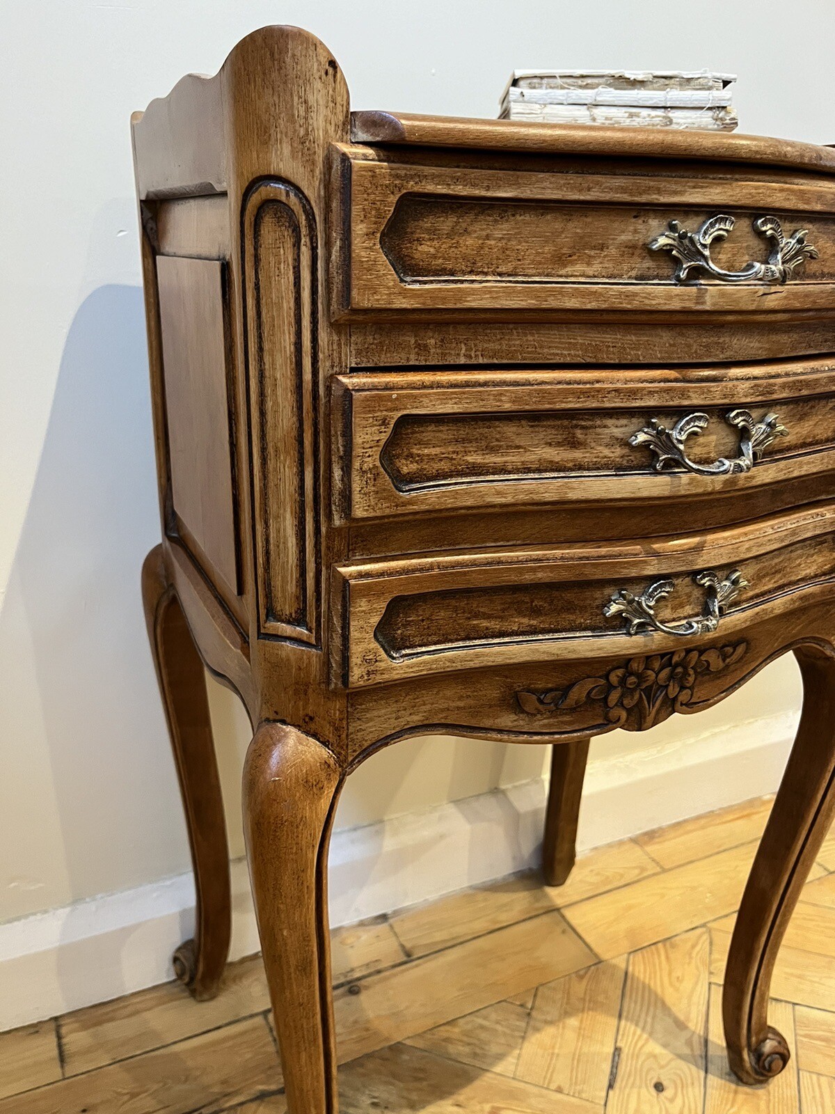 French Vintage Bedside Table eBay