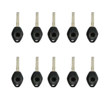 AKS KEYS New Replacement for BMW Key Fob EWS LX8FZV 315Mhz 2 Tracks (10 Pack)
