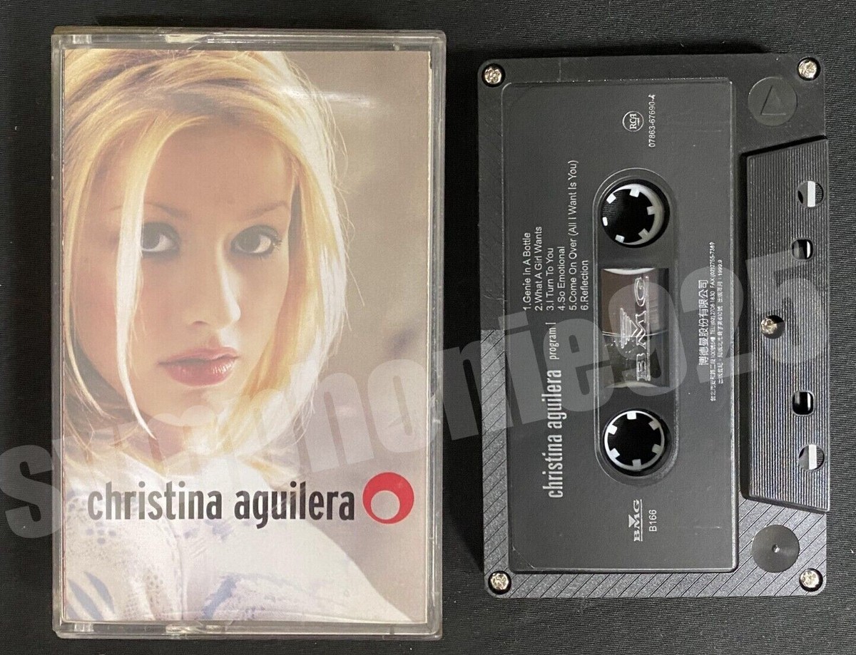 CHRISTINA AGUILERA カセットテープポップス Christina Aguilera Self Titled Cassette Tape Pop Music