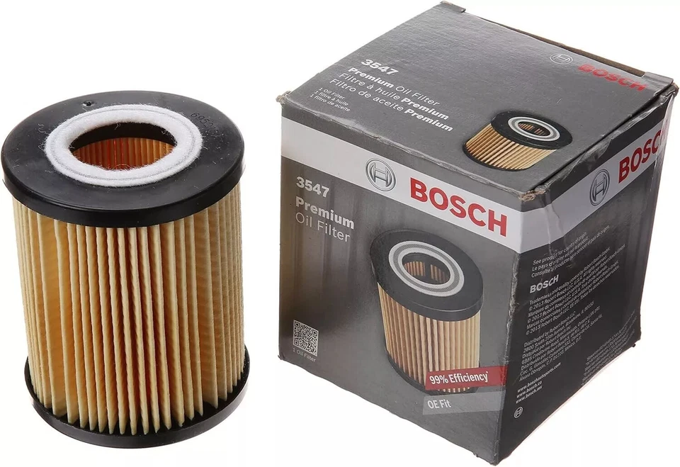 Filtro de aceite para BMW Z4 X5 525i 530i 330Ci 323i 1996-2006 Ford GT Bosch 10 piezas 3547 Foto 3 de 4