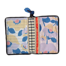 Handcrafted Fabric Credit Card Wallet - Different Designs - Made in USA