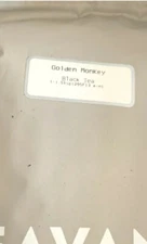 🐒🪙NEW! TEAVANA 2 OZ GOLDEN MONKEY BLACK TEA LOOSE LEAF TEA SEALED GRAY BAG🐒🪙