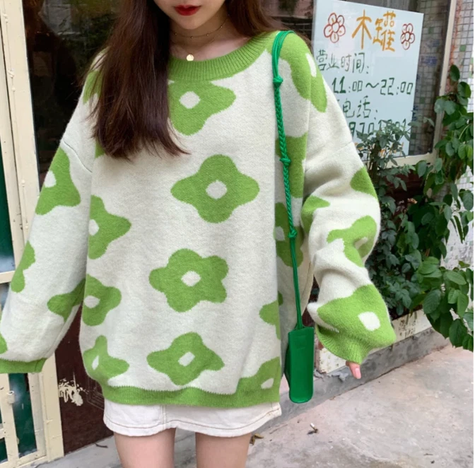 Flower girl shop sweater