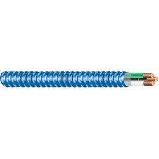 12/2 x 250 ft. Solid Blue Armorlite Cable by Southwire - UL Listed MC Cable