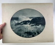 ANTIQUE PORT MOAR/RAMSEY/IOM PHOTOS~GEORGE B COWEN~MANX NAIVE/MARITIME ART INT.