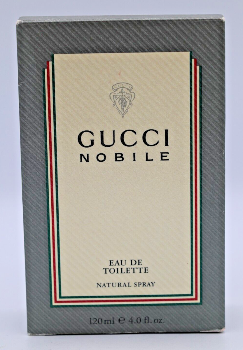 Gucci Nobile EDT 120ml / 4 oz Spray Vintage! Opened Box Gucci Nobile EDT 120ml / 4 oz Spray Vintage! Opened Box