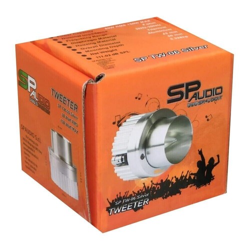 SP AUDIO SP TW-06 SPTW06 tweeter a spillo 80 watt rms 150 watt max 111 db 4 ohm - Foto 7 di 7