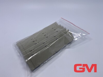Pack of 7 x Rittal empty field cover SV3430 blank panel cover DII-24A E27 SV3430.000