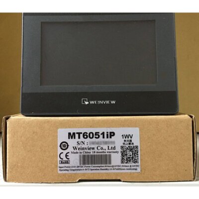 WEINVIEW MT6051iP 1PC New Touch Screen HMI Expedited Shipping