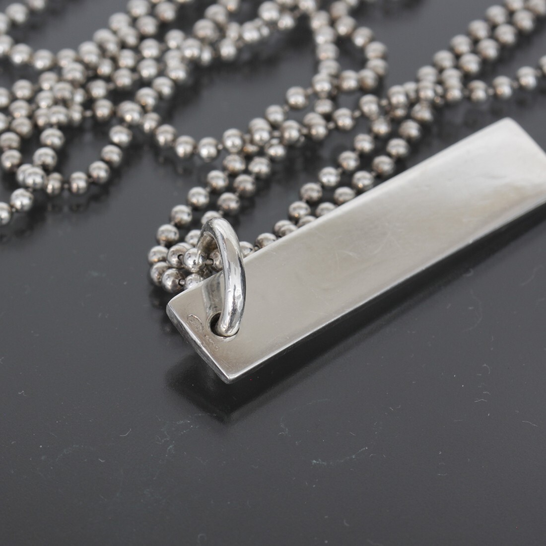【VINTAGE HOLLYWOOD】Basic Ball Chain Necklace★送料・関税込 Oli Ball Silver Chain Necklace | MARTINE ALI STUDIO