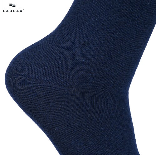 Laulax boys kid school socks pattern uniform cotton seamless smooth toe 5 pairs - Picture 35 of 36