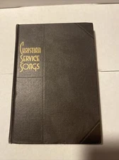 CHRISTIAN SERVICE SONGS 1939 Rodeheaver Hall-Mack, Vintage Hymnal Song Book