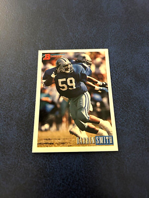 1993 Bowman Football Darren Smith Rookie Card #358 Set Break NM-MT