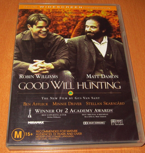 Good Will Hunting (DVD 1999 R4) Robin Williams drama epic - VGC Fast Post 🚨 - Photo 1 sur 1