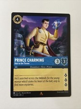 DISNEY LORCANA: RISE OF THE FLOODBORN - PRINCE CHARMING 157/204 - RARE NM