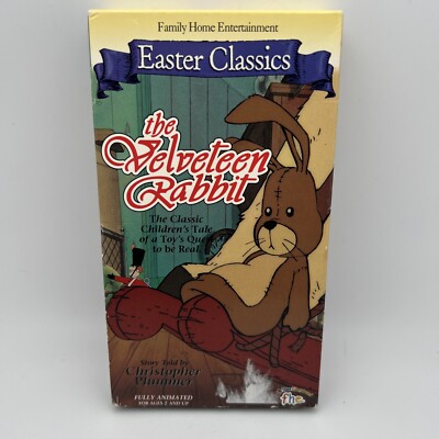 The Velveteen Rabbit (VHS, 1986, FHE Big Box) Christopher Plummer
