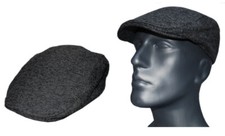 HERREN SCHIEBERMÜTZE CLASSIC Cool4 Flatcap Heringbone Fischgrät Gatsby Cap E56