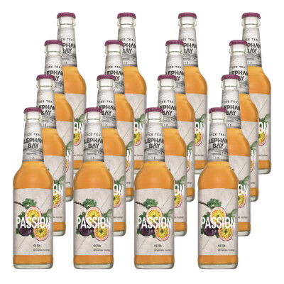 Elephant Bay Ice Tea Passionfruit 16 Flaschen je 0,33l inkl. Mehrweg Pfand