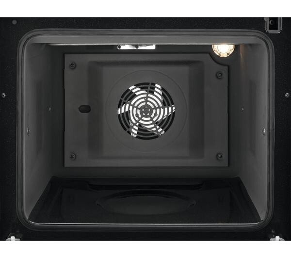 New AEG CKB6540ACM Freestanding 60cm Dual Fuel Cooker Stainless Steel