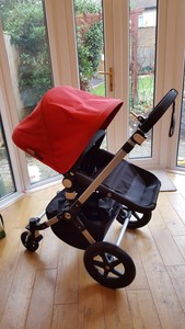 single bugaboo pram