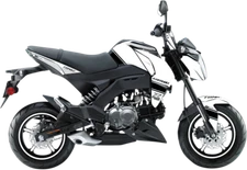 D'COR Z125 Pro Graphics Kit Pro Retro - White 20-20-318