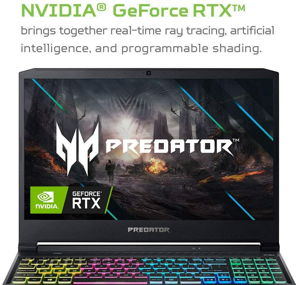 New Acer Predator Helios 300 Gaming Laptop, Intel i7-10750H
