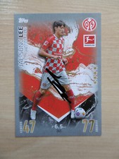 Jae-Sung Lee autograph signed TC Topps Bundesliga 1st FSV Mainz 05 23/24