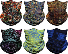 6 Pack Pasamontanas Calavera Balaclava Militar Mascara Para El Frio De Moto