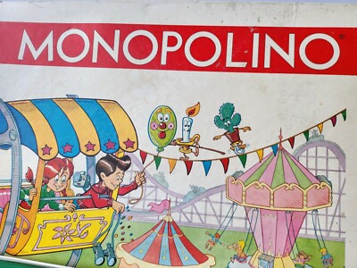 Board Game 1970's Parker Brothers MONOPOLINO good complete some wear on box