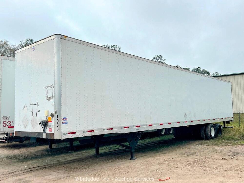2020 Utility VS2DX 53' T/A Dry Van Cargo Box Delivery Enclosed Trailer bidadoo