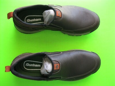 Dunham Mens Slip On Shoes 9.5D Brown Waterproof New In Box